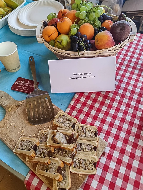 Collecte JMDS 2026 HDV : les produits de la Compagnie du Rognon à la collation